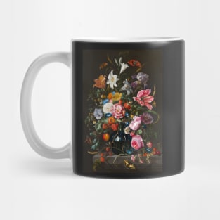 Pretty Flowers Floral Bouquet Painting Mug